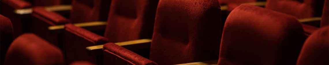 Red velvet theater chairs