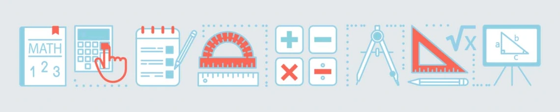Illustration of math tools