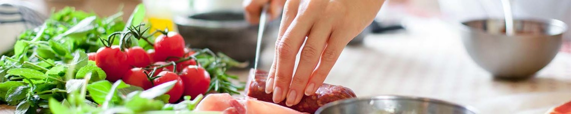 Woman cooking